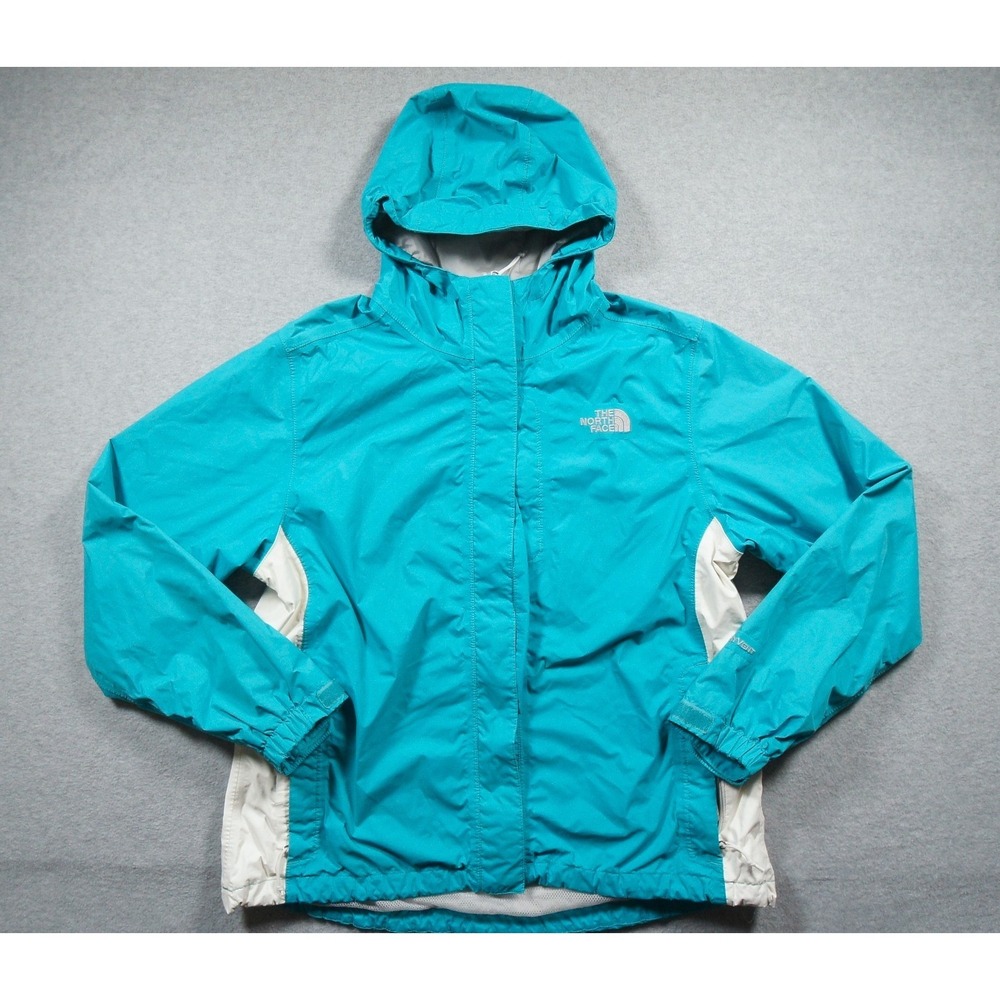 The North Face Jacket Womens Large Blue Hyvent Stinson Hooded Outdoors Ladies